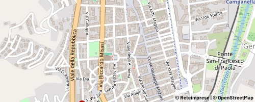 Mappa Cosenza