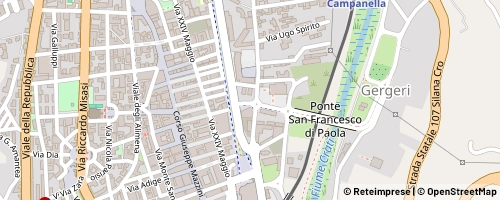 Mappa Cosenza