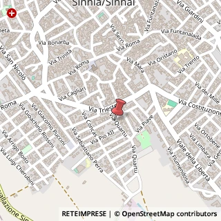 Mappa Via Quartu, 7a, 09048 Sinnai, Cagliari (Sardegna)