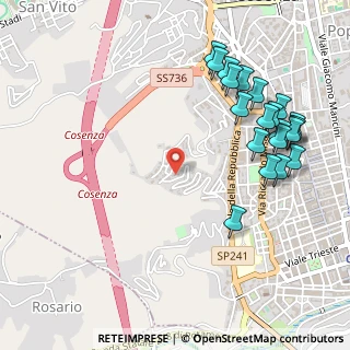 Mappa Via Gerolamo Sambiasi, 87100 Cosenza CS, Italia (0.671)