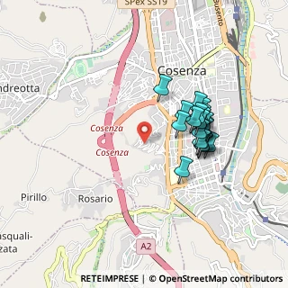 Mappa Via Gerolamo Sambiasi, 87100 Cosenza CS, Italia (0.8535)