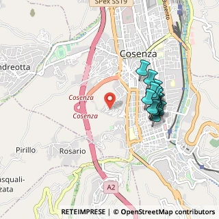 Mappa Via Gerolamo Sambiasi, 87100 Cosenza CS, Italia (0.915)