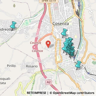 Mappa Via Gerolamo Sambiasi, 87100 Cosenza CS, Italia (1.10786)