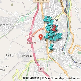 Mappa Via Gerolamo Sambiasi, 87100 Cosenza CS, Italia (0.7585)