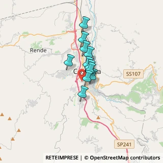 Mappa Via Gerolamo Sambiasi, 87100 Cosenza CS, Italia (2.17)