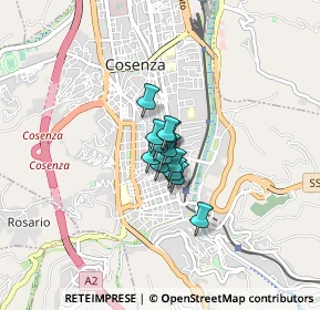 Mappa Via Macallè, 87100 Cosenza CS, Italia (0.35308)