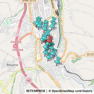 Mappa Via Macallè, 87100 Cosenza CS, Italia (0.6335)
