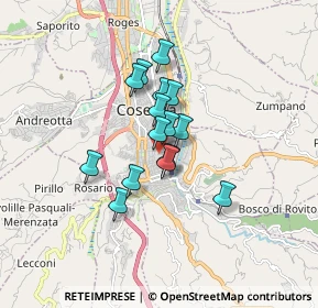 Mappa Via Macallè, 87100 Cosenza CS, Italia (1.25733)