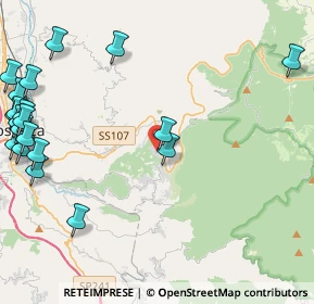 Mappa Via San Nicola, 87058 Spezzano della Sila CS, Italia (6.8545)
