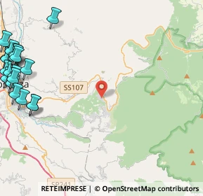 Mappa Via San Nicola, 87058 Spezzano della Sila CS, Italia (7.778)