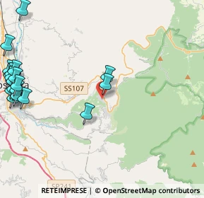 Mappa Via San Nicola, 87058 Spezzano della Sila CS, Italia (6.83316)