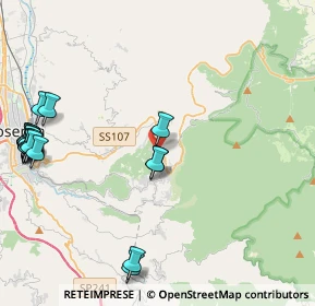 Mappa Via San Nicola, 87058 Spezzano della Sila CS, Italia (6.2645)