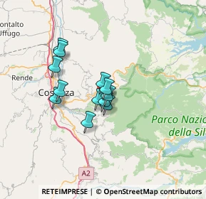 Mappa Via San Nicola, 87058 Spezzano della Sila CS, Italia (5.14167)