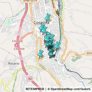 Mappa Via Mario Mari, 87100 Cosenza CS, Italia (0.43)