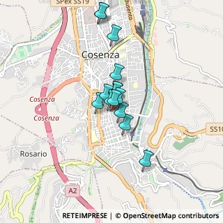 Mappa Via Mario Mari, 87100 Cosenza CS, Italia (0.64429)