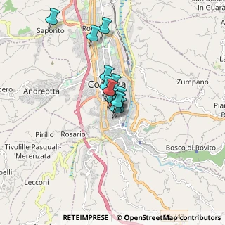 Mappa Via di Torrevecchia, 87100 Cosenza CS, Italia (1.12308)