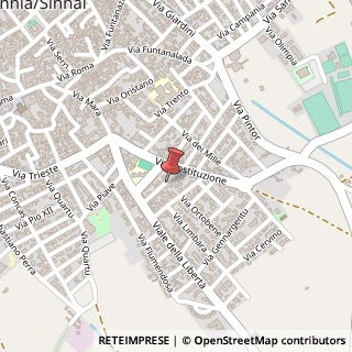 Mappa Via XX Settembre, 17, 09048 Sinnai, Cagliari (Sardegna)