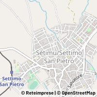 地图 Settimo San Pietro