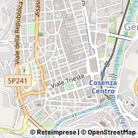 Mapa Cosenza
