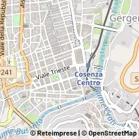 Kaart Cosenza