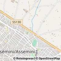 Mapa Assemini