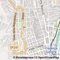 Map Cosenza