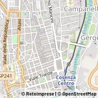 Map Cosenza
