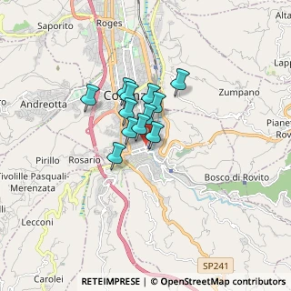 Mappa Piazza G. Mancini, 87100 Cosenza CS, Italia (1.05917)