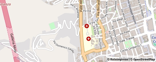 Mappa Cosenza