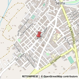 Mappa Via Cagliari, 214, 09028 Sestu, Cagliari (Sardegna)