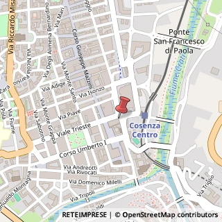 Mappa Piazza Giacomo Matteotti, 14, 87100 Cosenza, Cosenza (Calabria)
