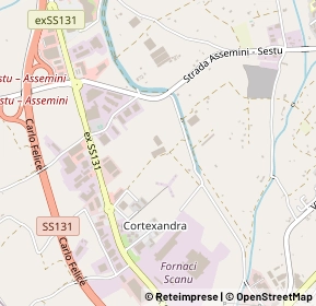 Mappa 09128 Sestu CA, Italia (0.38846)