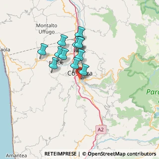 Mappa Via Fiume, 87100 Cosenza CS, Italia (6.06583)