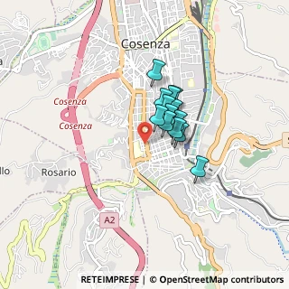 Mappa Via Fiume, 87100 Cosenza CS, Italia (0.53923)
