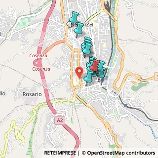 Mappa Via Fiume, 87100 Cosenza CS, Italia (0.59438)