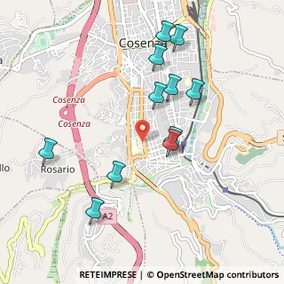 Mappa Via Fiume, 87100 Cosenza CS, Italia (1.08273)