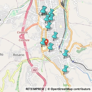 Mappa Via Fiume, 87100 Cosenza CS, Italia (1.05909)