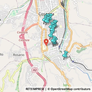 Mappa Via Fiume, 87100 Cosenza CS, Italia (0.80692)