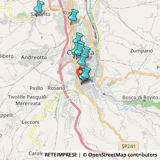Mappa Via Fiume, 87100 Cosenza CS, Italia (1.46455)