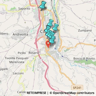 Mappa Via Fiume, 87100 Cosenza CS, Italia (1.47667)