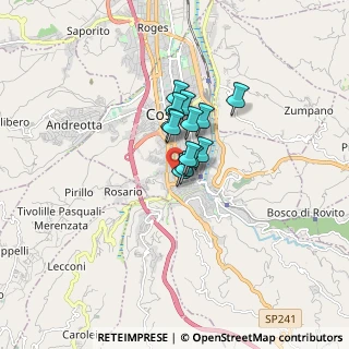 Mappa Via Fiume, 87100 Cosenza CS, Italia (0.93231)