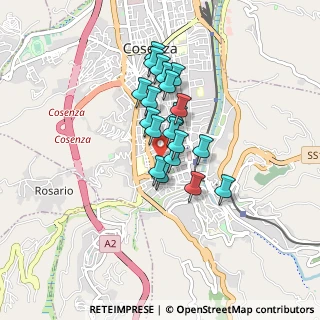 Mappa Via Sabotino, 87100 Cosenza CS, Italia (0.676)