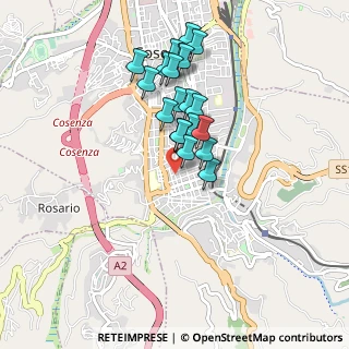 Mappa Via Sabotino, 87100 Cosenza CS, Italia (0.847)