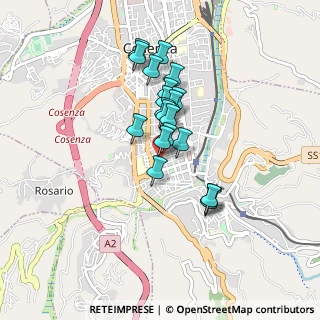 Mappa Via Sabotino, 87100 Cosenza CS, Italia (0.7215)