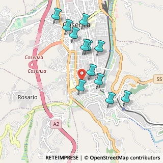 Mappa Via Sabotino, 87100 Cosenza CS, Italia (0.99583)