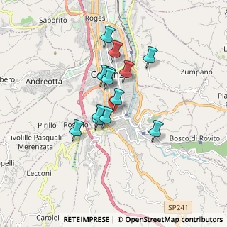 Mappa Via Sabotino, 87100 Cosenza CS, Italia (1.44308)