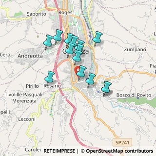 Mappa Via Sabotino, 87100 Cosenza CS, Italia (1.59214)