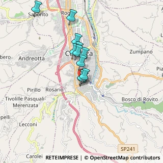 Mappa Via Sabotino, 87100 Cosenza CS, Italia (1.48727)