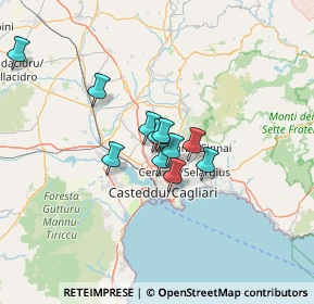 Mappa Via Bologna, 09028 Sestu CA, Italia (9.69455)