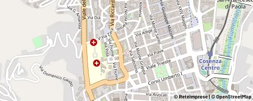 Mappa Cosenza